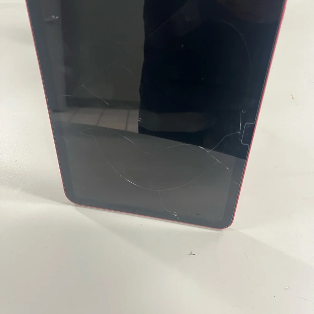 Apple Pink iPad Case with Shock-Absorbing Corners and Built-in Stand